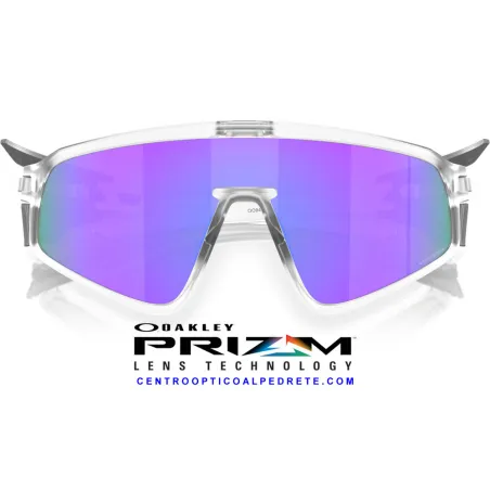 Latch Panel Matte Clear / Prizm Violet (OO9404-02)