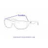 Ray Ban RB4188 Tornillo varilla (7325)