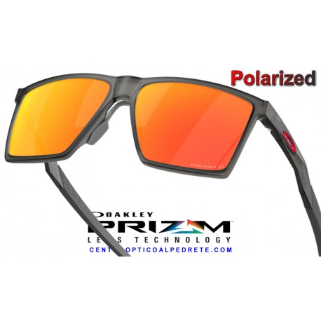 Futurity Sun Satin Grey Smoke / Prizm Ruby Polarized ( OO9482-04)