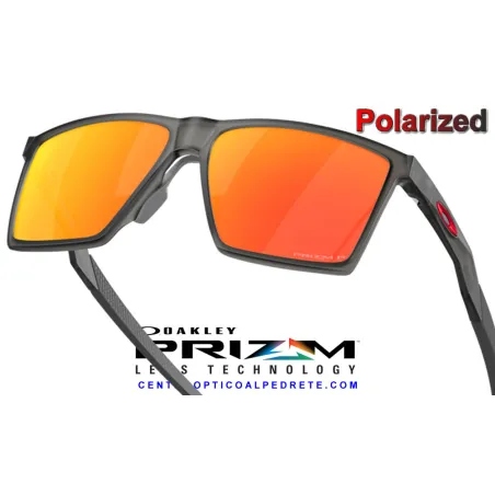 Futurity Sun Satin Grey Smoke / Prizm Ruby Polarized ( OO9482-04)