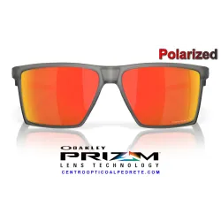 Futurity Sun Satin Grey Smoke / Prizm Ruby Polarized ( OO9482-04)