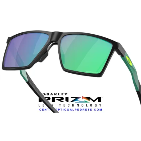 Futurity Sun Satin Black / Prizm Jade (OO9482-02)