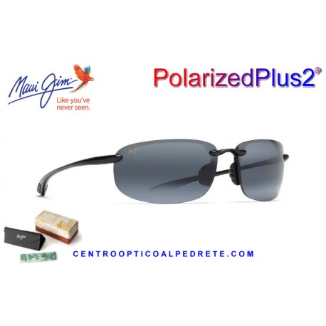 Hookipa Negro Brillo / Gris Neutro (407-02)