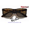 Ray-Ban Justin Havana / Brown-Grey Polarized (RB4165 865/T5)