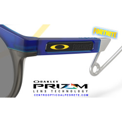 HSTN Metal Fornite Transparent Crystal Blue / Prizm Black (OO9279-06)