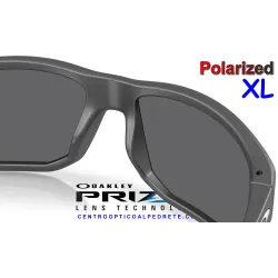 Gibston XL Steel / Prizm Black Polarized (OO9470-02)