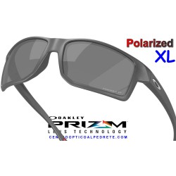 Gibston XL Steel / Prizm Black Polarized (OO9470-02)
