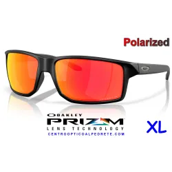 Gibston XL Matte Black / Prizm Ruby Polarized (OO9470-06)