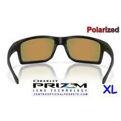 Gibston XL Matte Black / Prizm Ruby Polarized (OO9470-06)