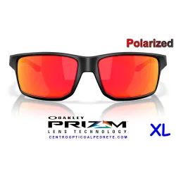 Gibston XL Matte Black / Prizm Ruby Polarized (OO9470-06)
