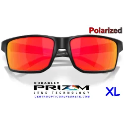 Gibston XL Matte Black / Prizm Ruby Polarized (OO9470-06)