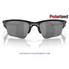 Half Jacket 2.0 XL Polished Black / Black Iridium Polarized (OO9154-05)