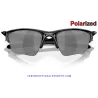 Half Jacket 2.0 XL Polished Black / Black Iridium Polarized (OO9154-05)
