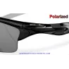 Half Jacket 2.0 XL Polished Black / Black Iridium Polarized (OO9154-05)
