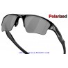 Half Jacket 2.0 XL Polished Black / Black Iridium Polarized (OO9154-05)