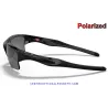 Half Jacket 2.0 XL Polished Black / Black Iridium Polarized (OO9154-05)