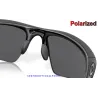 Half Jacket 2.0 XL Matte Black / Grey Polarized (OO9154-13)