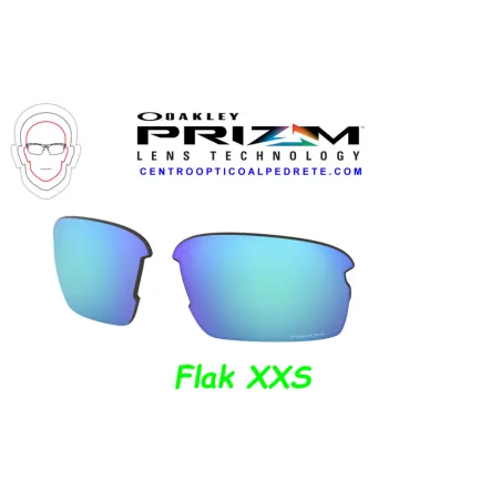 Flak XXS Lens Prizm Sapphire (OO9008-10L)