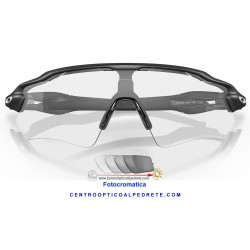 Radar EV Path Steel / Clear Black Iridium Photochromic (OO9208-13)