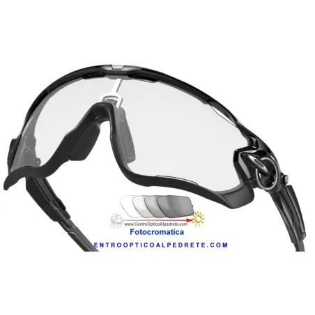 Jawbreaker Polished Black / Clear Black Iridium Fotocromatico (OO9290-14)