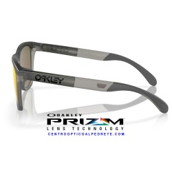 Frogskins Range Matte Grey Smoke - Ink / Prizm Ruby (OO9284-01)