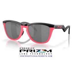 Frogskins Hybrid Matte Black - Neon Pink / Prizm Black (OO9289-04)