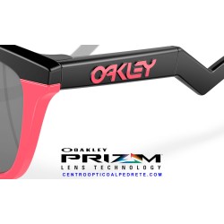 Frogskins Hybrid Matte Black - Neon Pink / Prizm Black (OO9289-04)