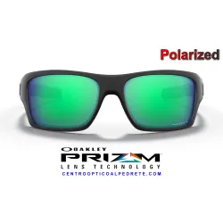 Turbine Matte Black / Prizm Jade Polarized (OO9263-45)