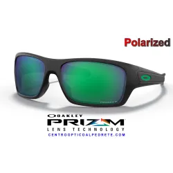 Turbine Matte Black / Prizm Jade Polarized (OO9263-45)