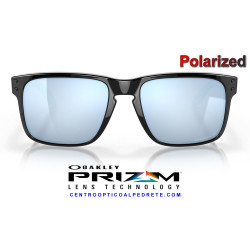 Holbrook Polished Black / Prizm Deep Water Polarized (OO9102-C1)