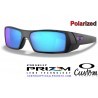 Gascan Custom Grey- Black Camo / Prizm Sapphire Polarized (OO9014CP-10652)