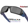 Gascan Matte Black-Blue / Prizm Black  Polarized (OO9014-D0)