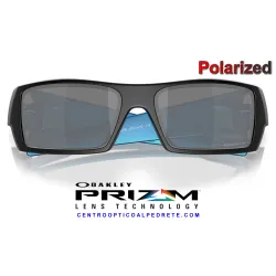 Gascan Matte Black-Blue / Prizm Black  Polarized (OO9014-D0)