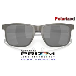 Holbrook Metal Matte GunMettal / Prizm Black Polarized (OO4123-06)
