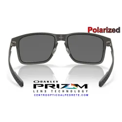 Holbrook Metal Matte GunMettal / Prizm Black Polarized (OO4123-06)