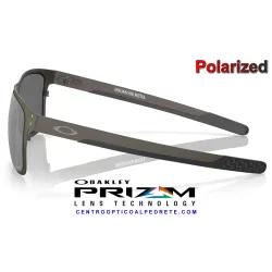Holbrook Metal Matte GunMettal / Prizm Black Polarized (OO4123-06)
