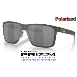 Holbrook Metal Matte GunMettal / Prizm Black Polarized (OO4123-06)