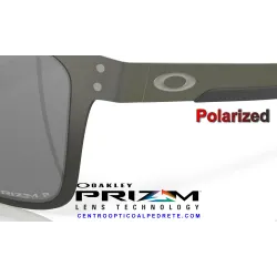 Holbrook Metal Matte GunMettal / Prizm Black Polarized (OO4123-06)