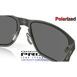 Holbrook Metal Matte GunMettal / Prizm Black Polarized (OO4123-06)
