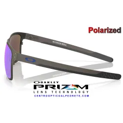 Holbrook Metal Matte GunMettal / Prizm Sapphire Polarized (OO4123-07)
