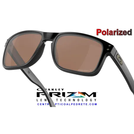 Holbrook Matte Black / Prizm Tungsten Polarized OO9102-D7