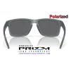 Oakley Holbrook Matte Crystal Black / Prizm Black Polarized