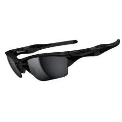 Half Jacket 2.0 XL Polished Black / Black Iridium (OO9154-01)