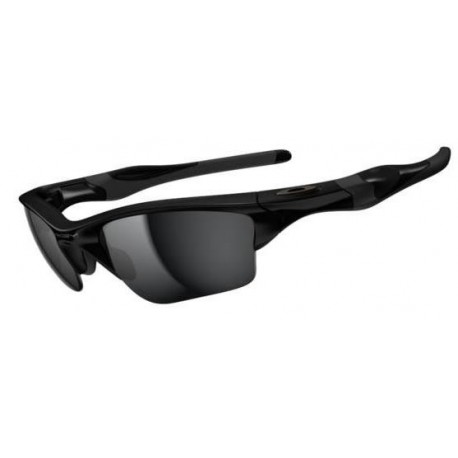 Half Jacket 2.0 XL Polished Black / Black Iridium (OO9154-01)