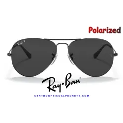 Ray-Ban Aviator Large Gold / Crystal Green Polarized (RB3025 002/48)