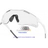 Cybr Zero Matte White / Clear to Black Iridium Photochromic (OO9512D-01)