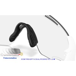 Cybr Zero Matte White / Clear to Black Iridium Photochromic (OO9512D-01)