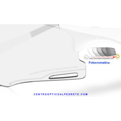 Cybr Zero Matte White / Clear to Black Iridium Photochromic (OO9512D-01)