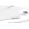Cybr Zero Matte White / Clear to Black Iridium Photochromic (OO9512D-01)