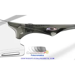 Cybr Zero Traslucen Grey Smoke / Clear to Black Iridium Photochromic (OO9512D-06)